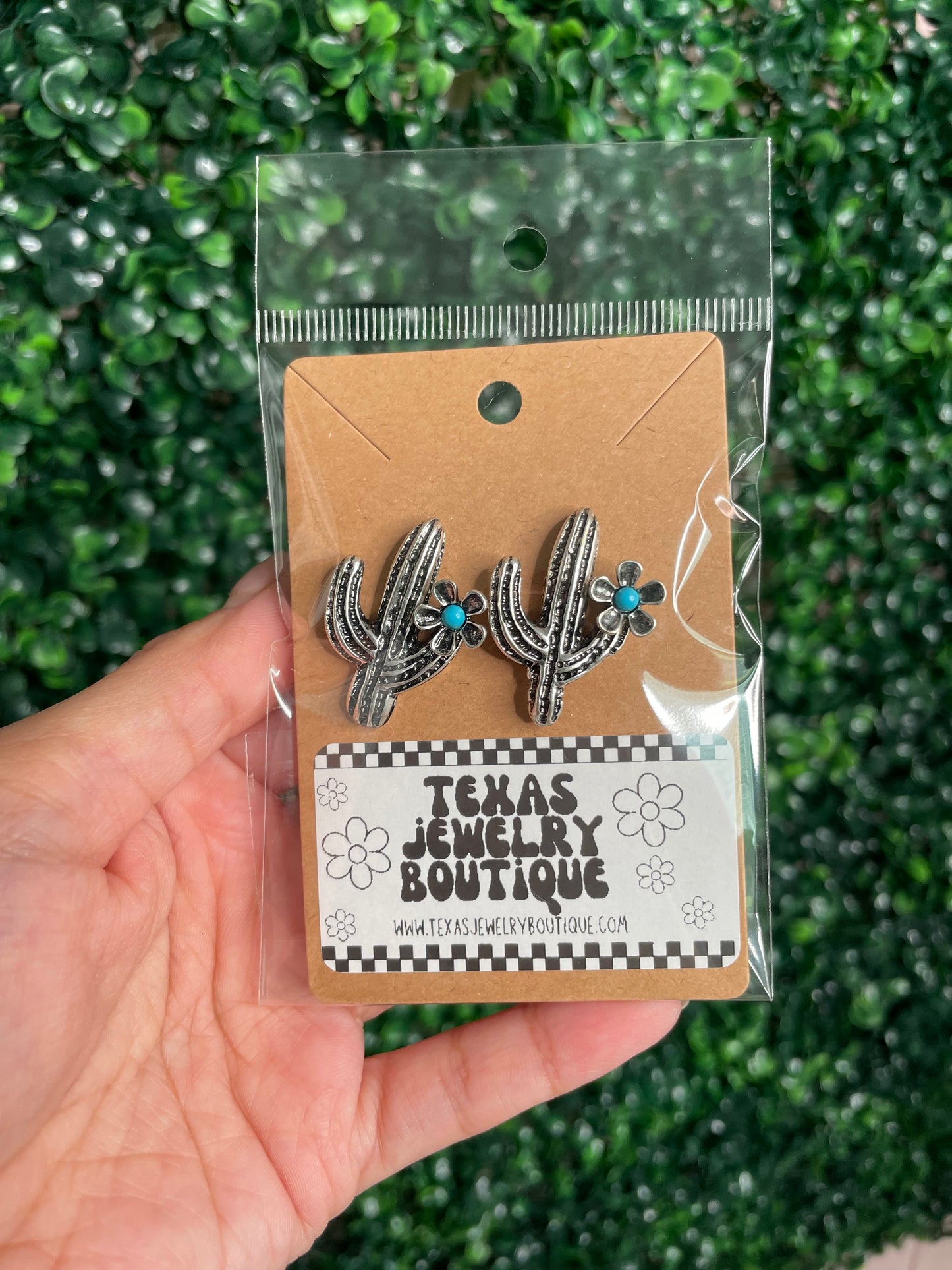 Western Cactus earrings