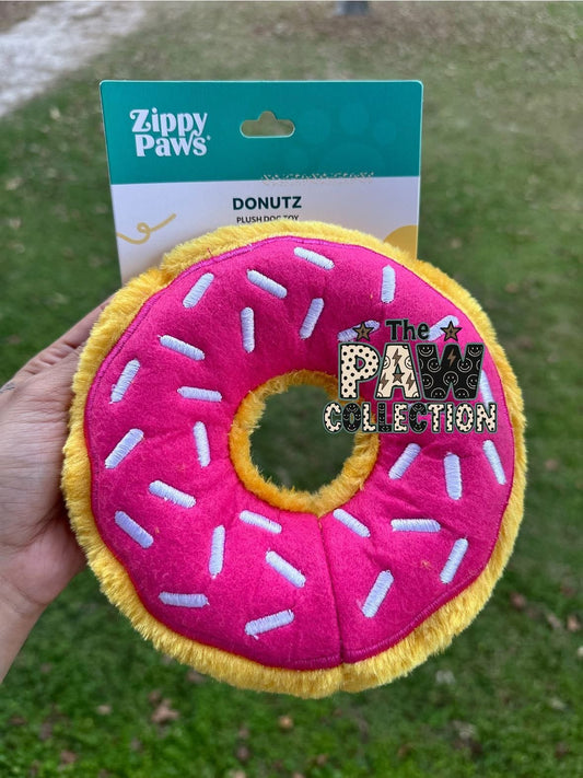 Strawberry Donut Dog Toy