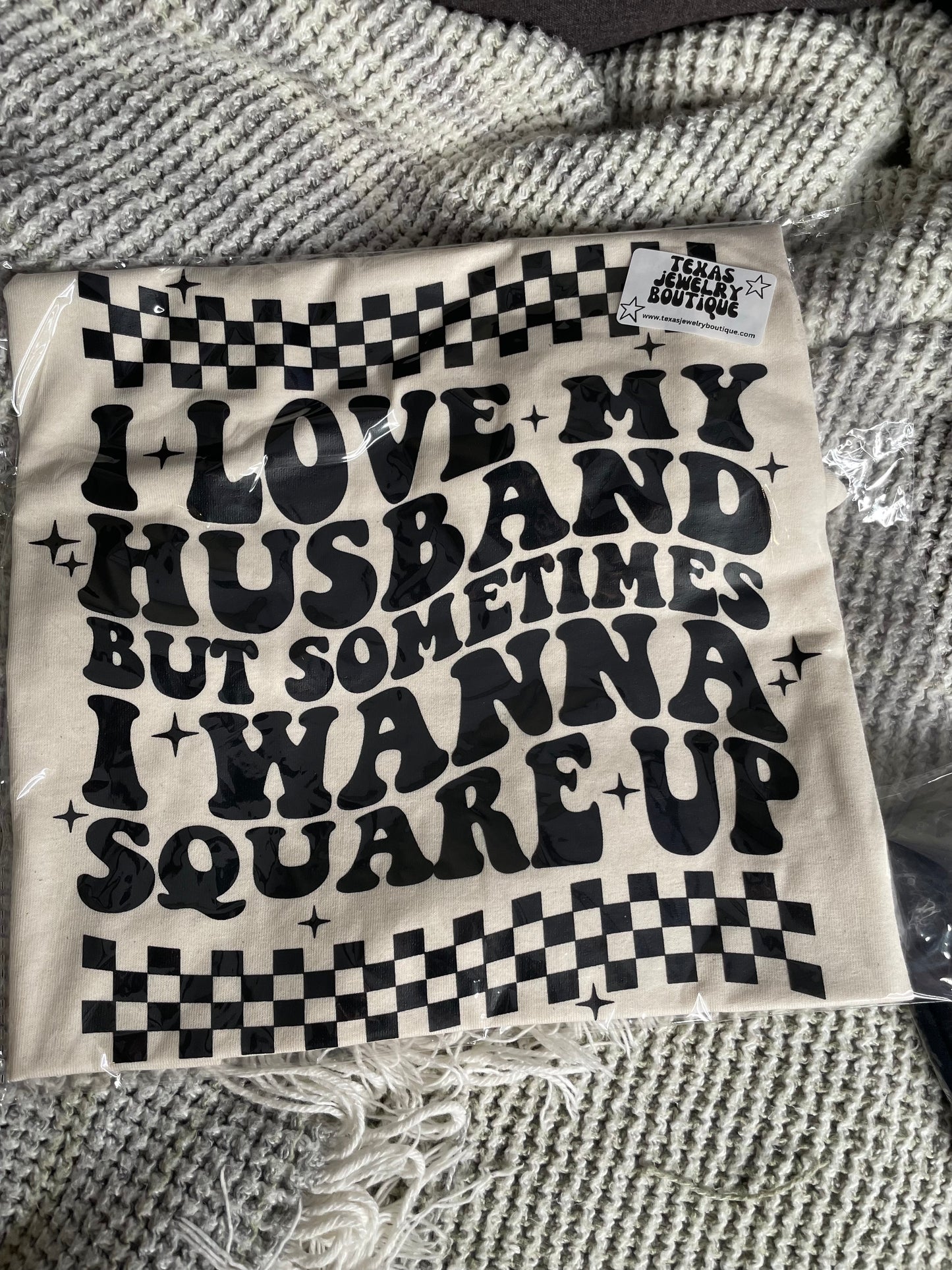 I love my husband t shirt