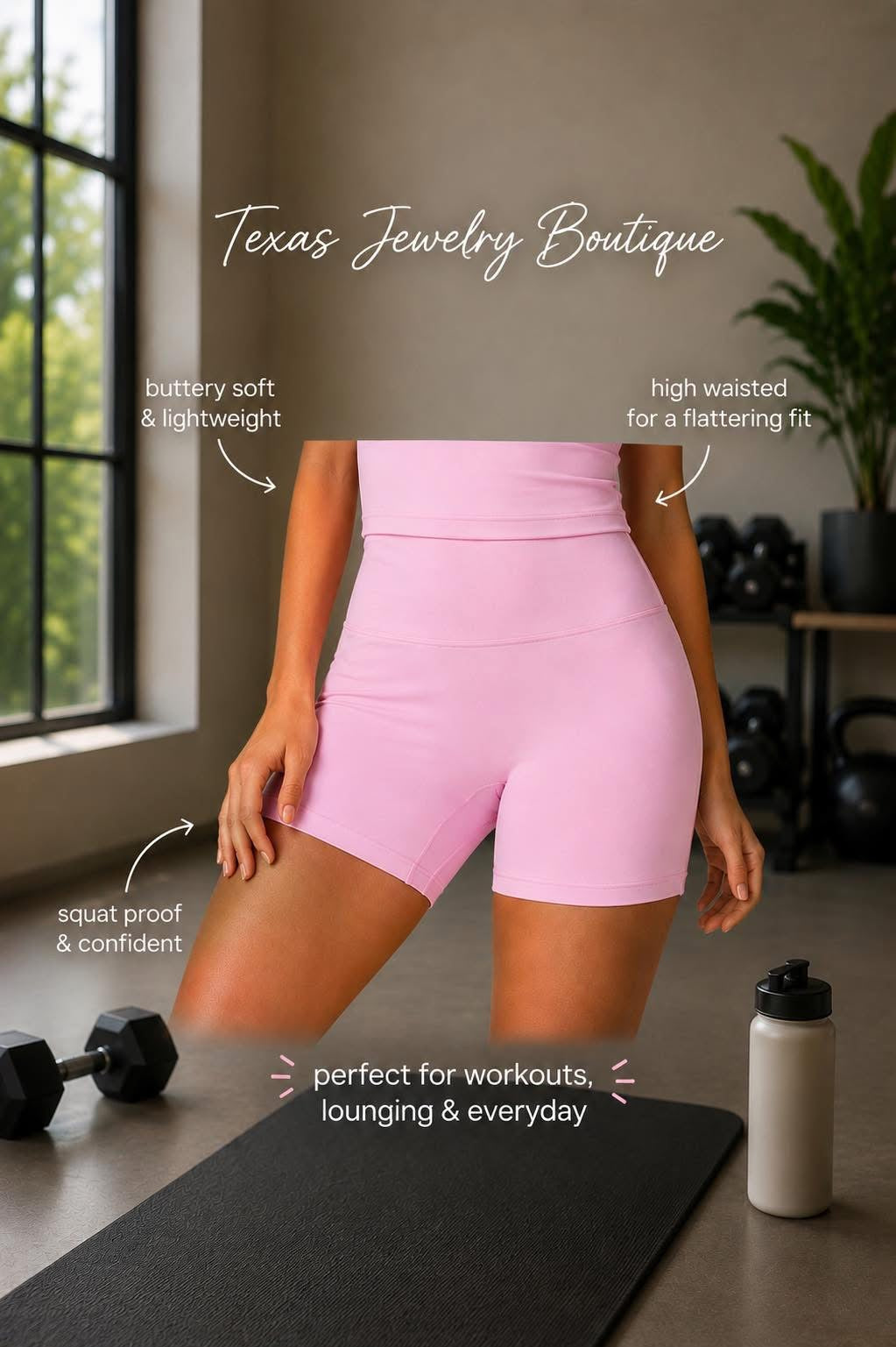 🎀 Buttery Soft High-Waisted Yoga Shorts 🎀