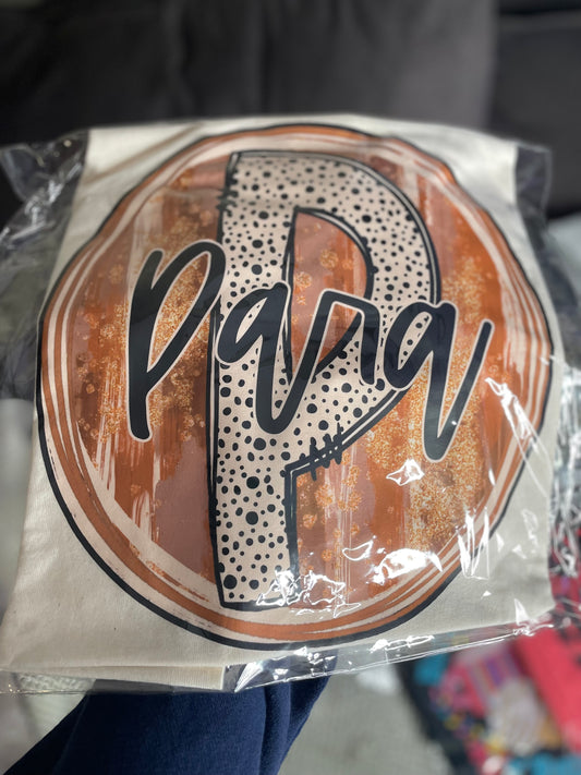 P para Polk dot t shirt