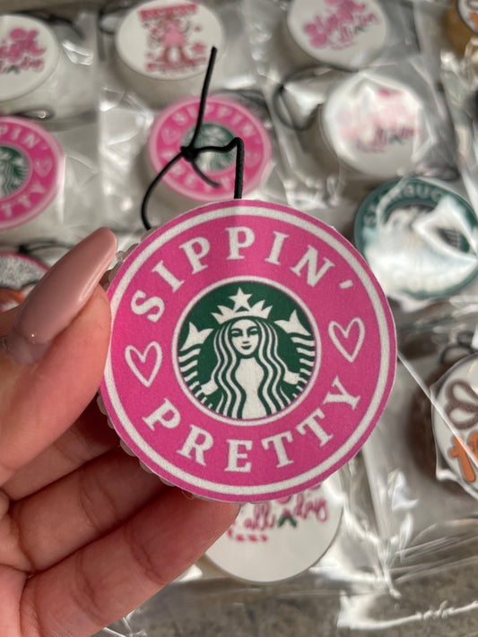 Sippin pretty mini freshie