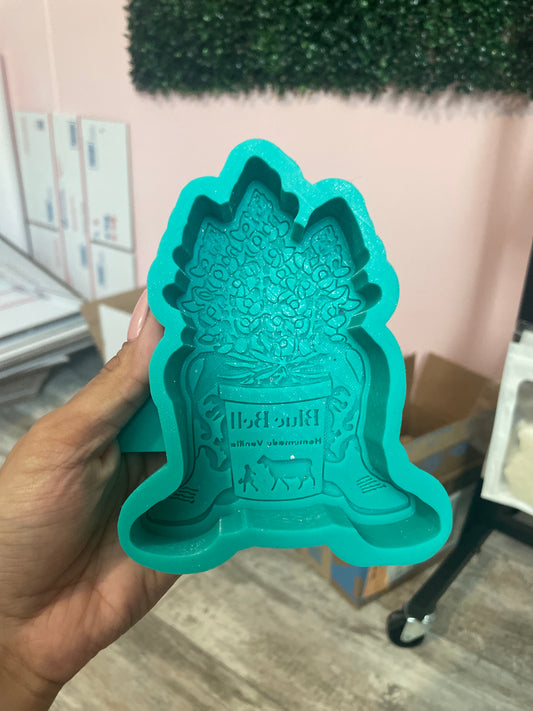 Blue bell bluebonnets boot mold