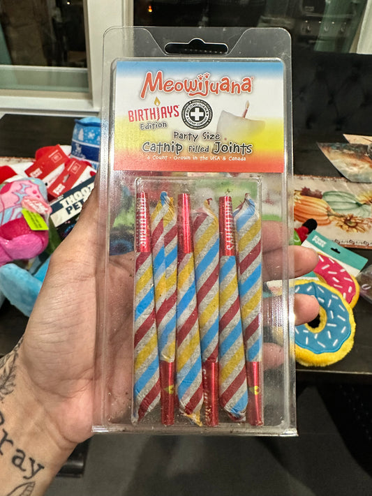 Meowijuana catnip joints