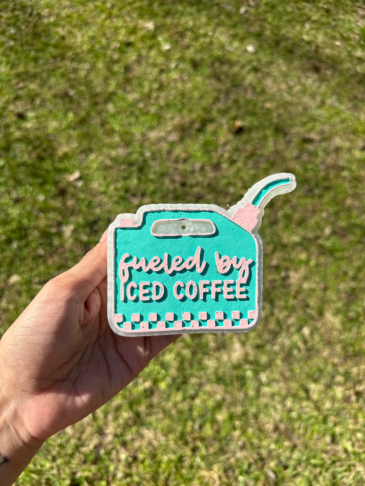 Fueled by iced coffee freshie