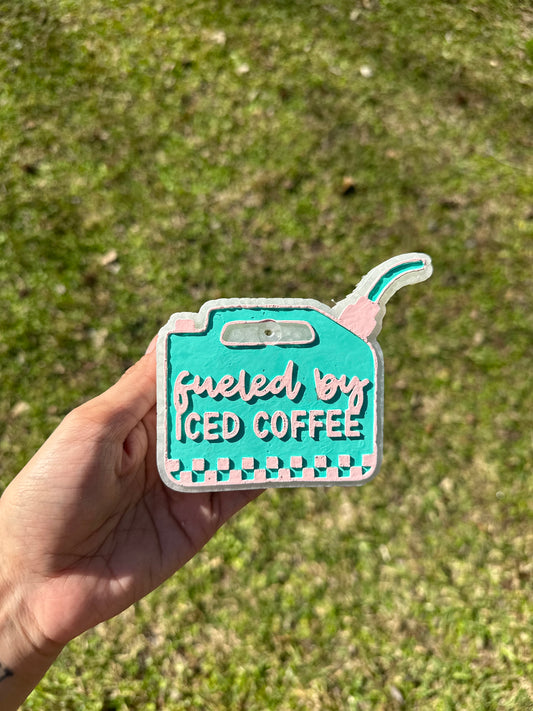 Fueled by iced coffee freshie