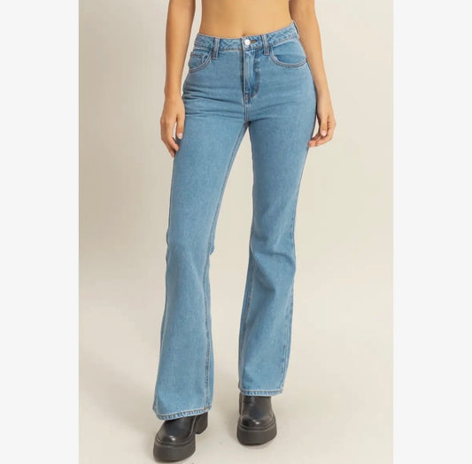 Blue Jean flares