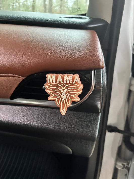 Mama western boot stitch vent clip