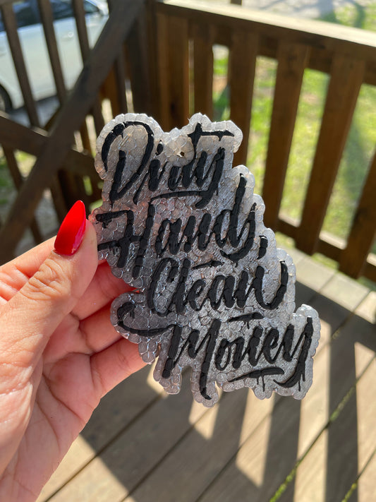 Dirty hands clean money
