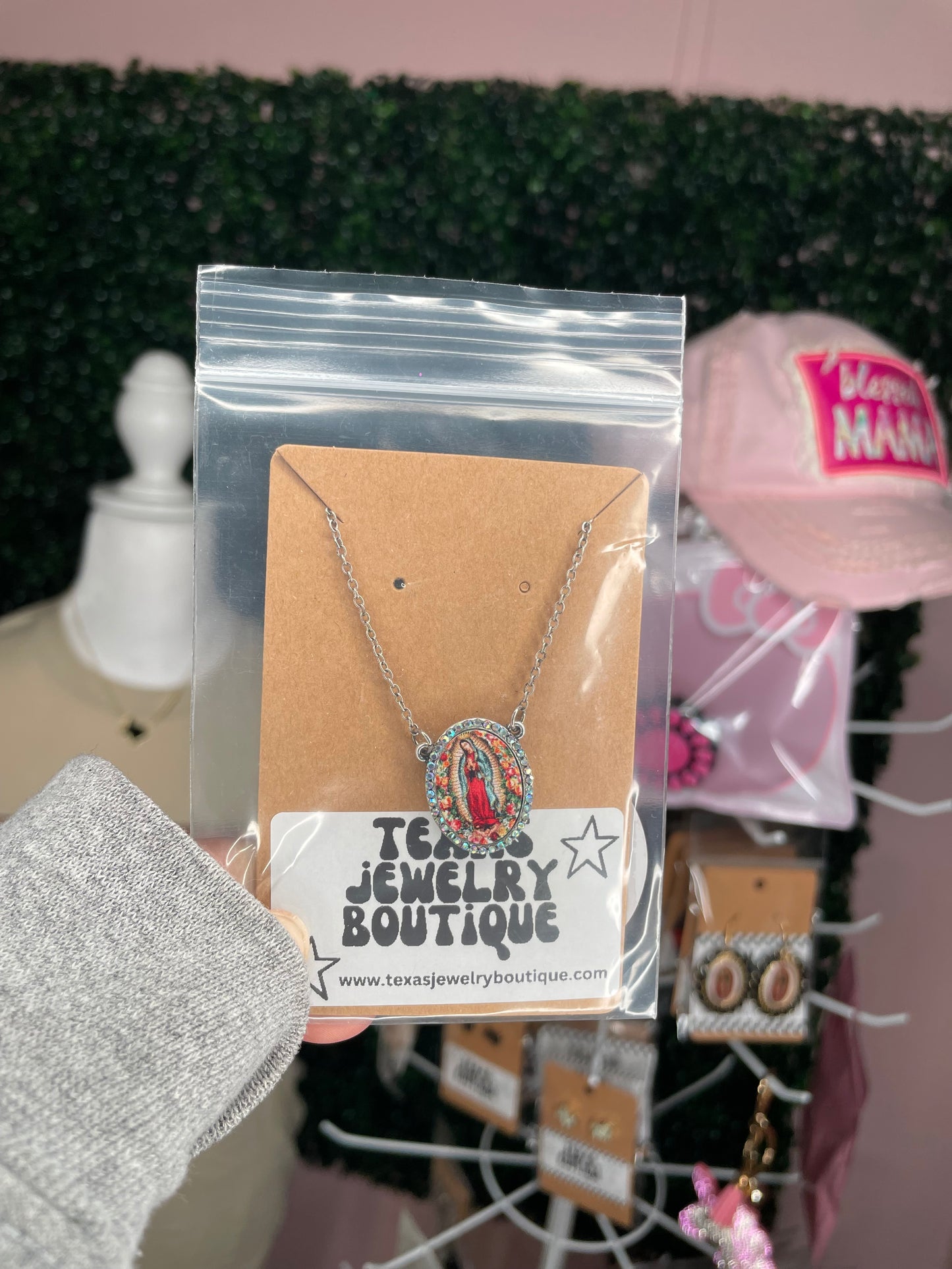 Virgin Mary Necklace